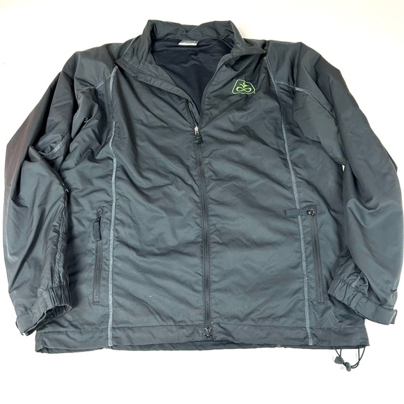 Nike Other - Nike Golf Men’s Windbreaker Jacket Pioneer Seed Black Size Small #2371